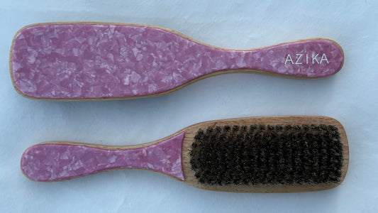 Rose Quartz Boar Bristle Brush