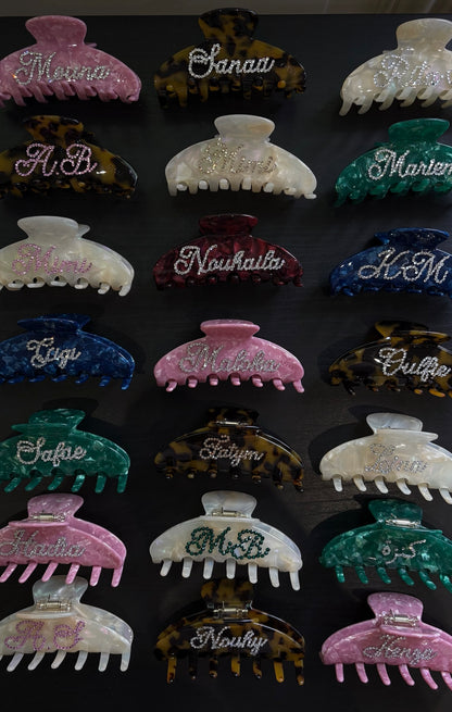 Personalized Claw Clip