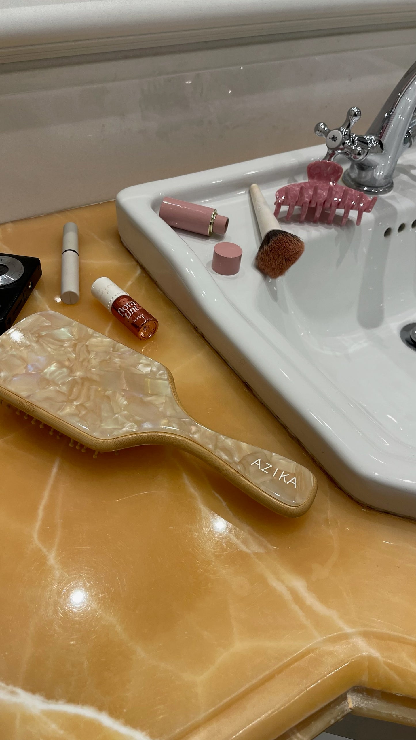 Pure Bamboo Paddle Brush