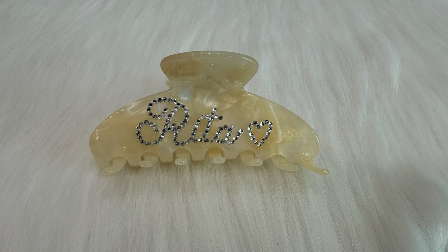 Personalized Claw Clip