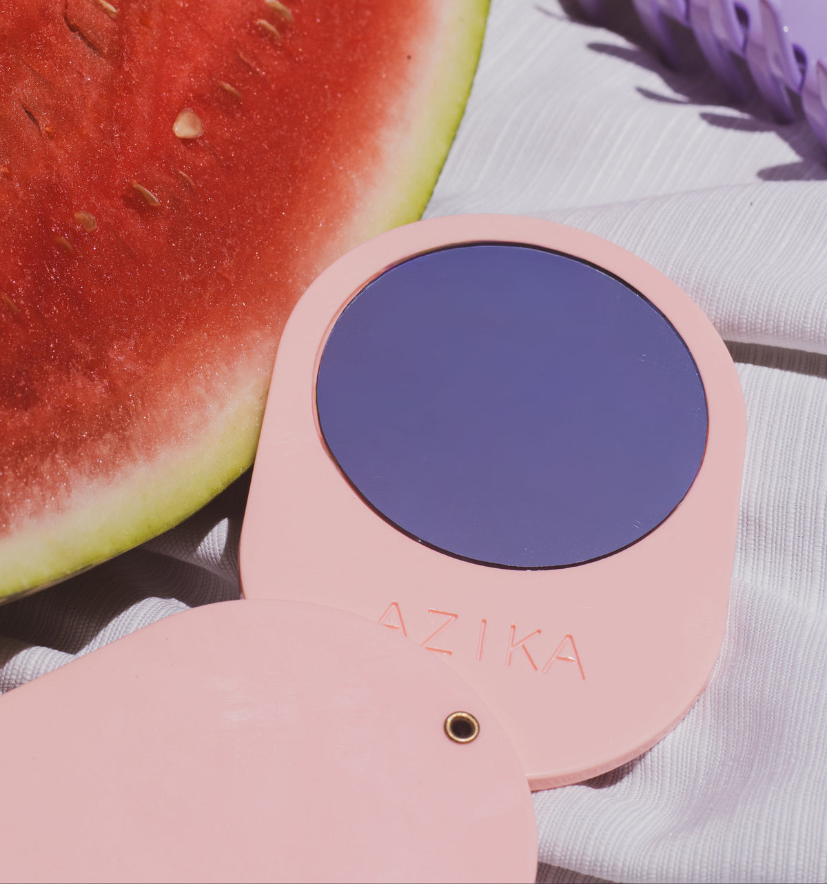Petal Pink Pocket Mirror