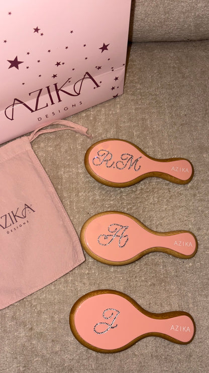 Azika Mini Bamboo Brush Personalized